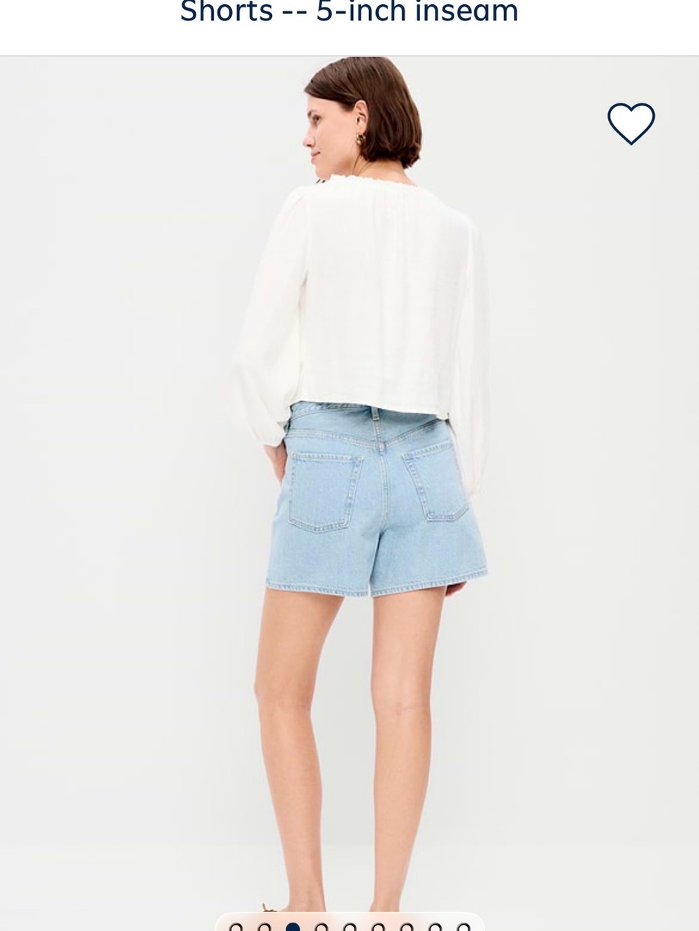 Old Navy Women's Light Blue Denim Shorts